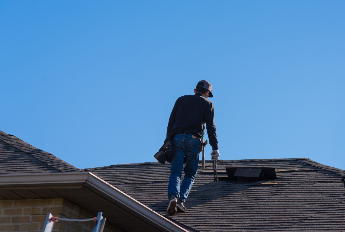 An image of a person working on Roof Inspection in Deltona, FL
